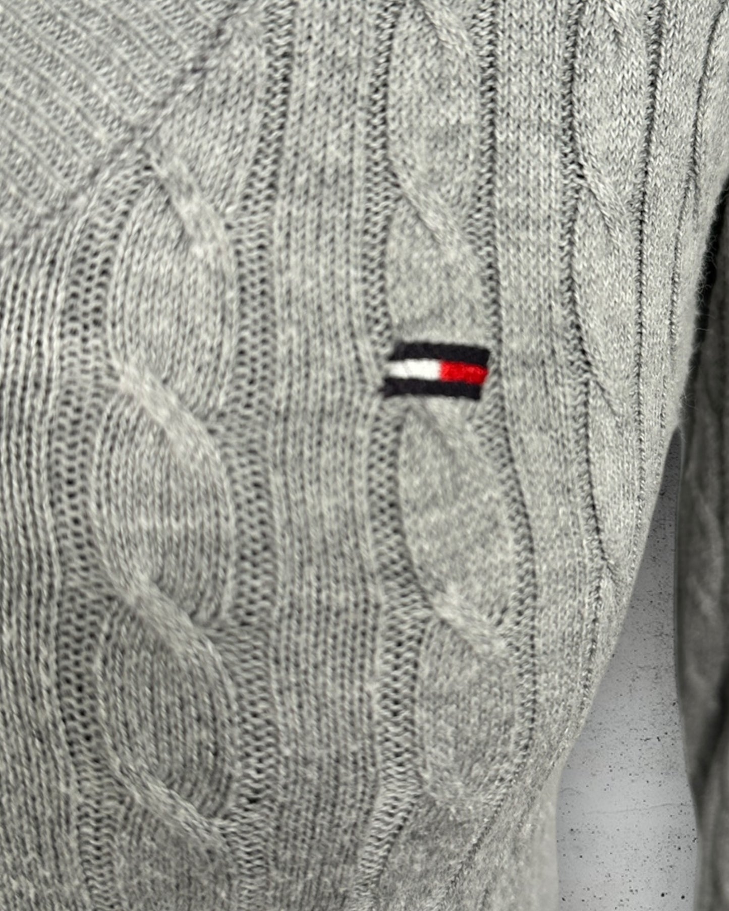 Pull Torsadé Col V Tommy Hilfiger ( M / 38 / 10 )