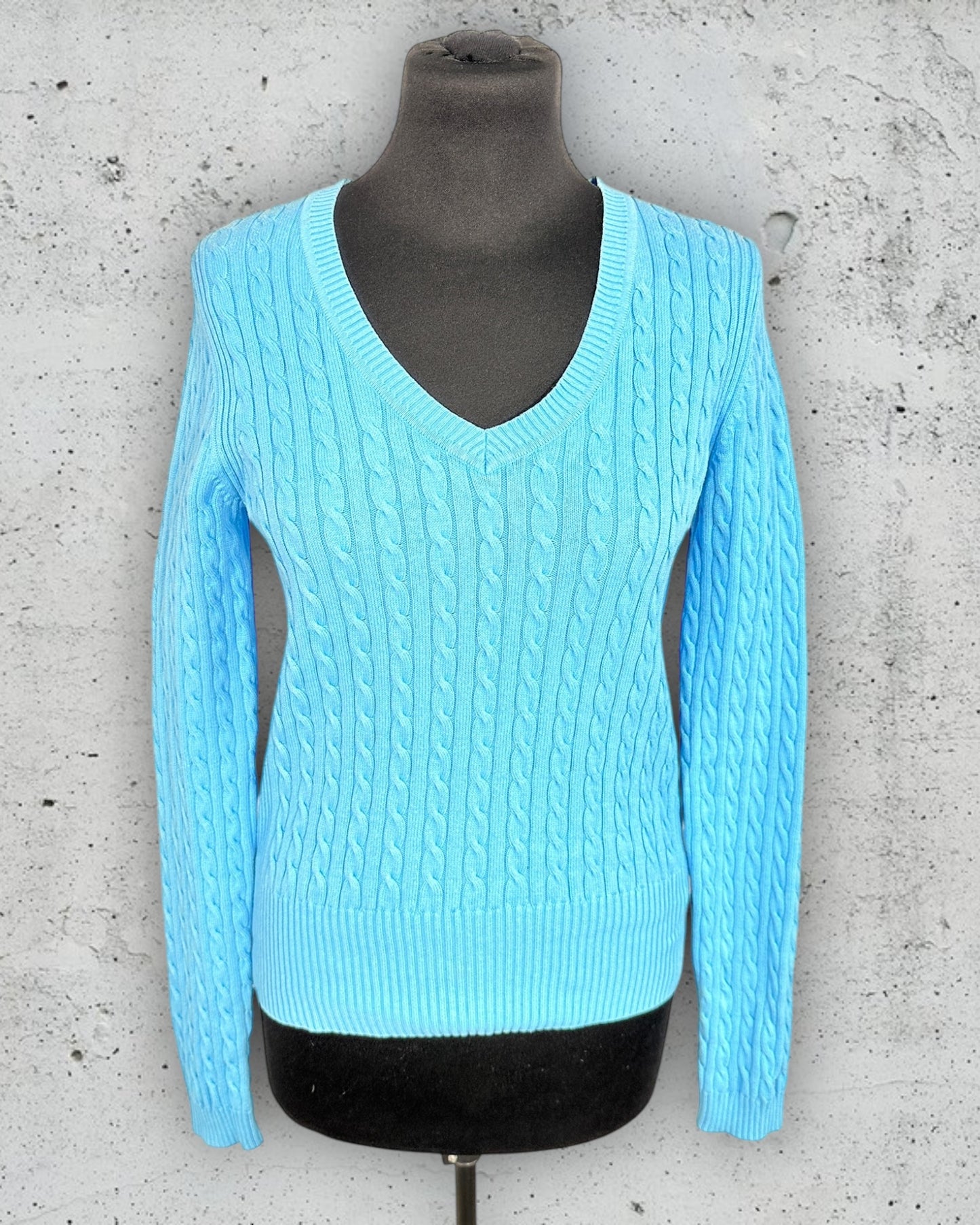 Pull Torsadé Col V Tommy Hilfiger ( S / 36 / 8 )