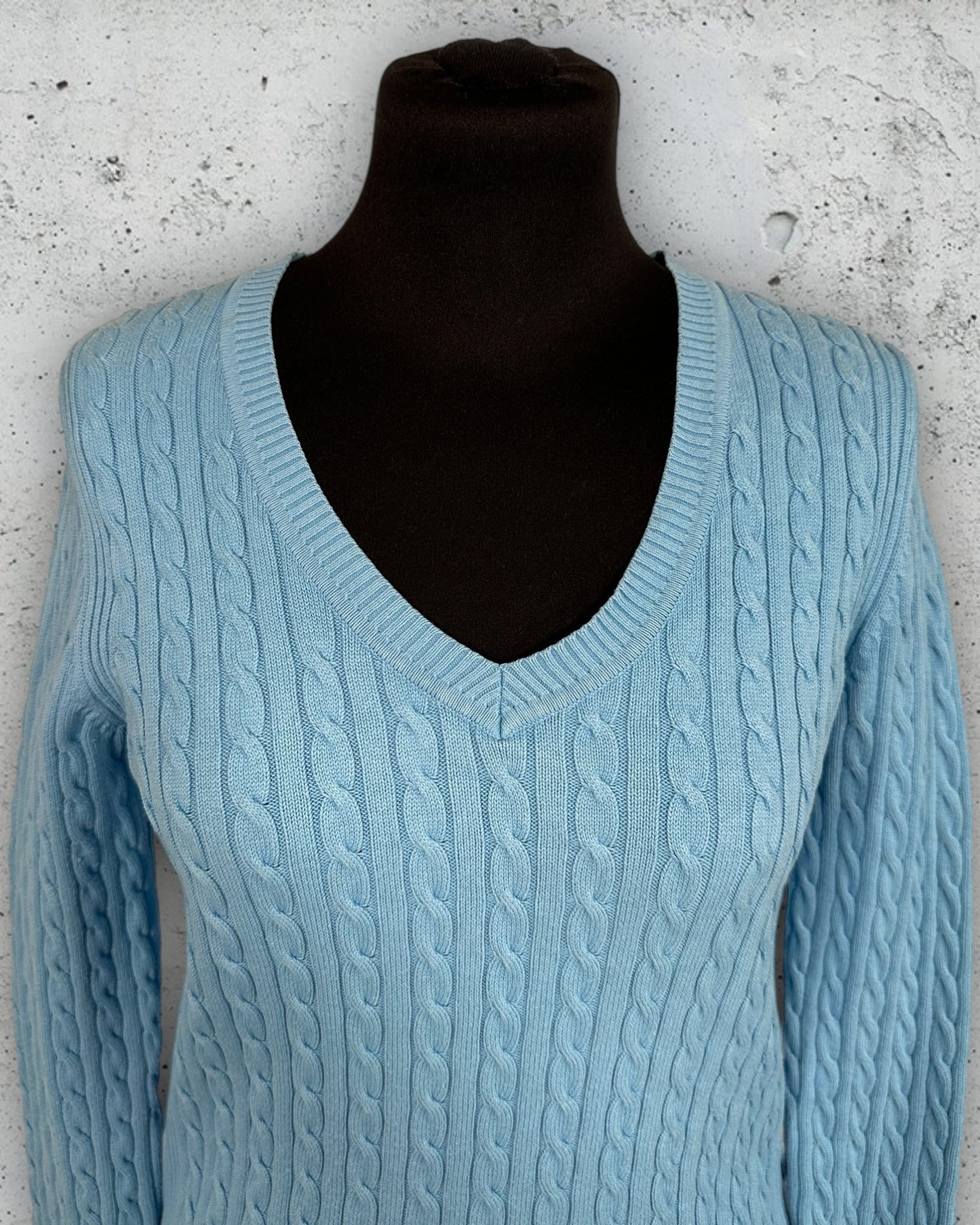 Pull Torsadé Col V Tommy Hilfiger ( S / 36 / 8 )