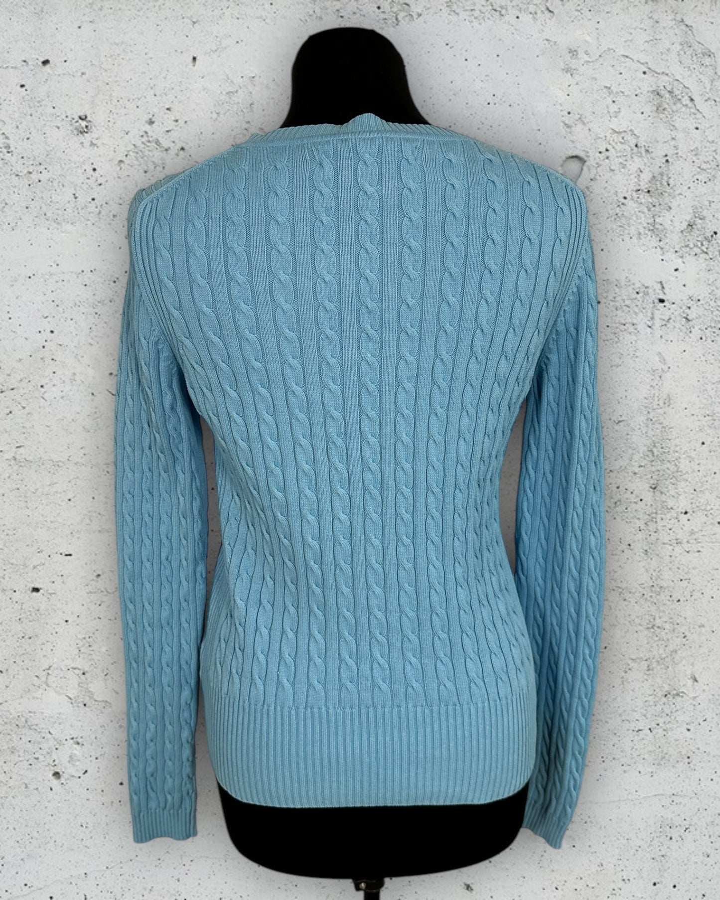 Pull Torsadé Col V Tommy Hilfiger ( S / 36 / 8 )