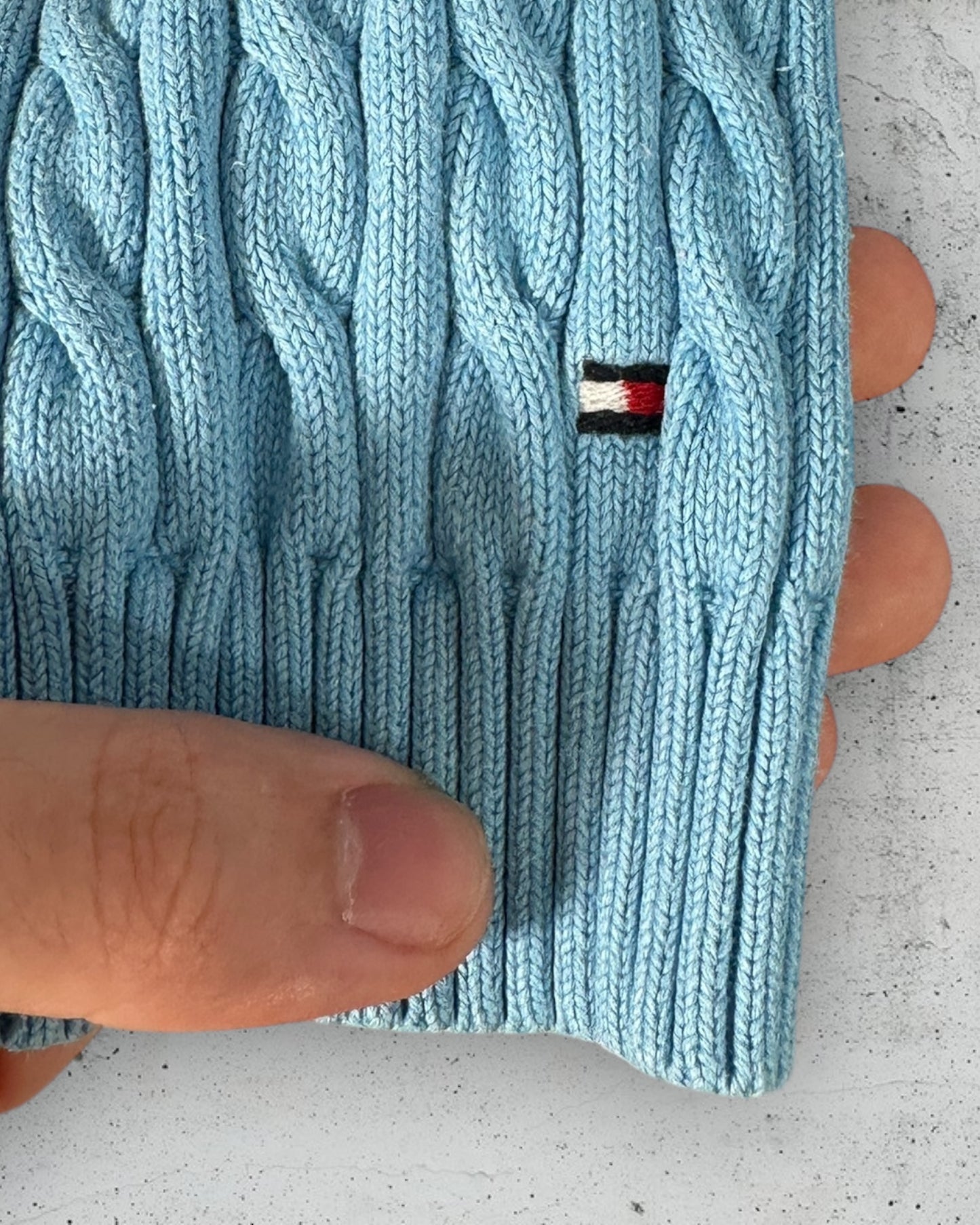 Pull Torsadé Col V Tommy Hilfiger ( S / 36 / 8 )