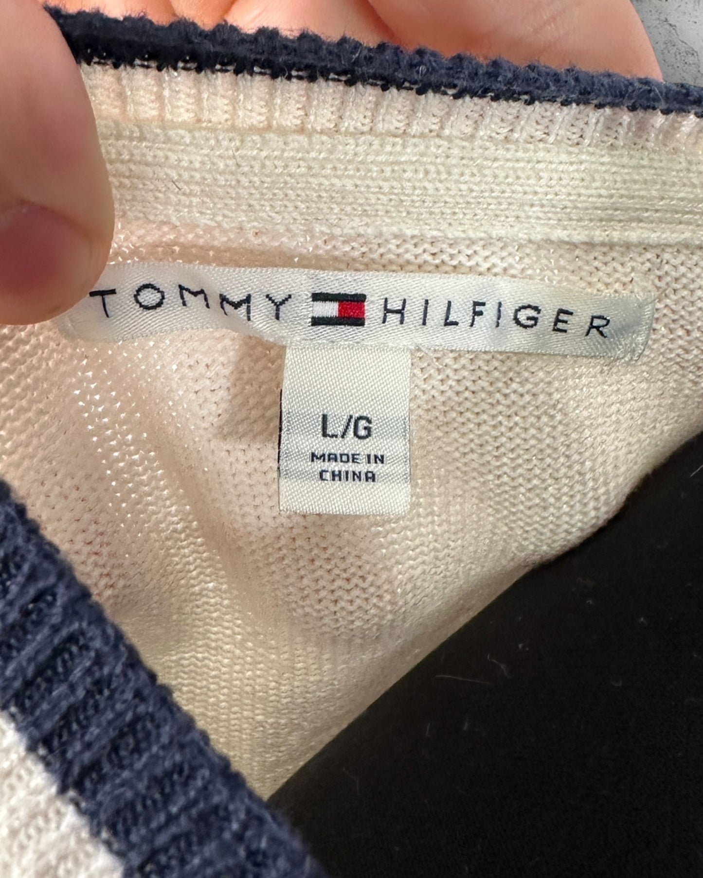 Pull Col V Tommy Hilfiger ( L / 40 / 12 )