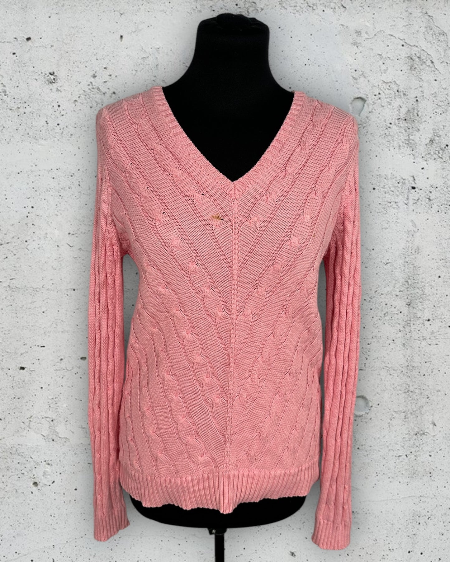 Pull Torsadé Col V Tommy Hilfiger ( S / 36 / 8 )