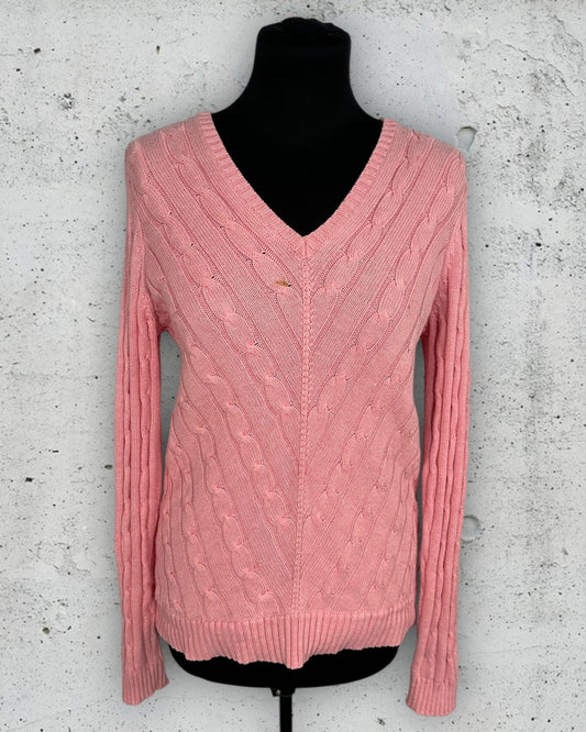 Pull Torsadé Col V Tommy Hilfiger ( S / 36 / 8 )