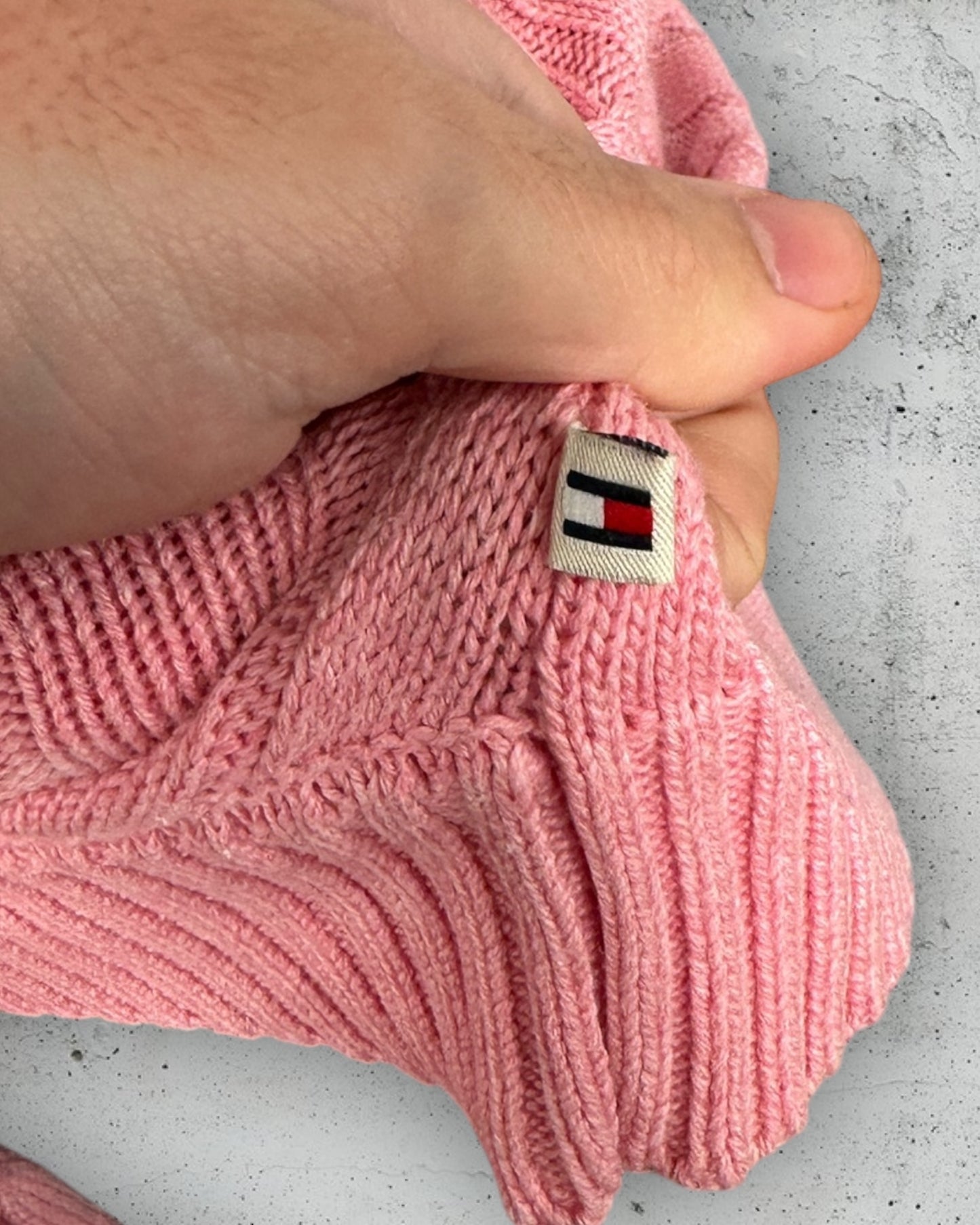 Pull Torsadé Col V Tommy Hilfiger ( S / 36 / 8 )