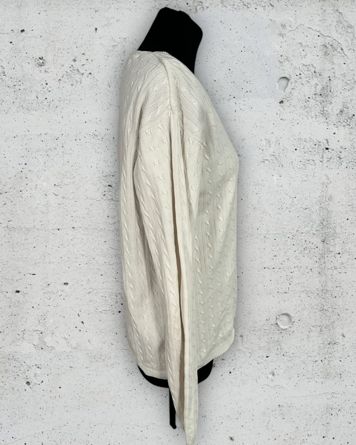 Pull Torsadé Col V Tommy Hilfiger ( M / 38 / 10 )