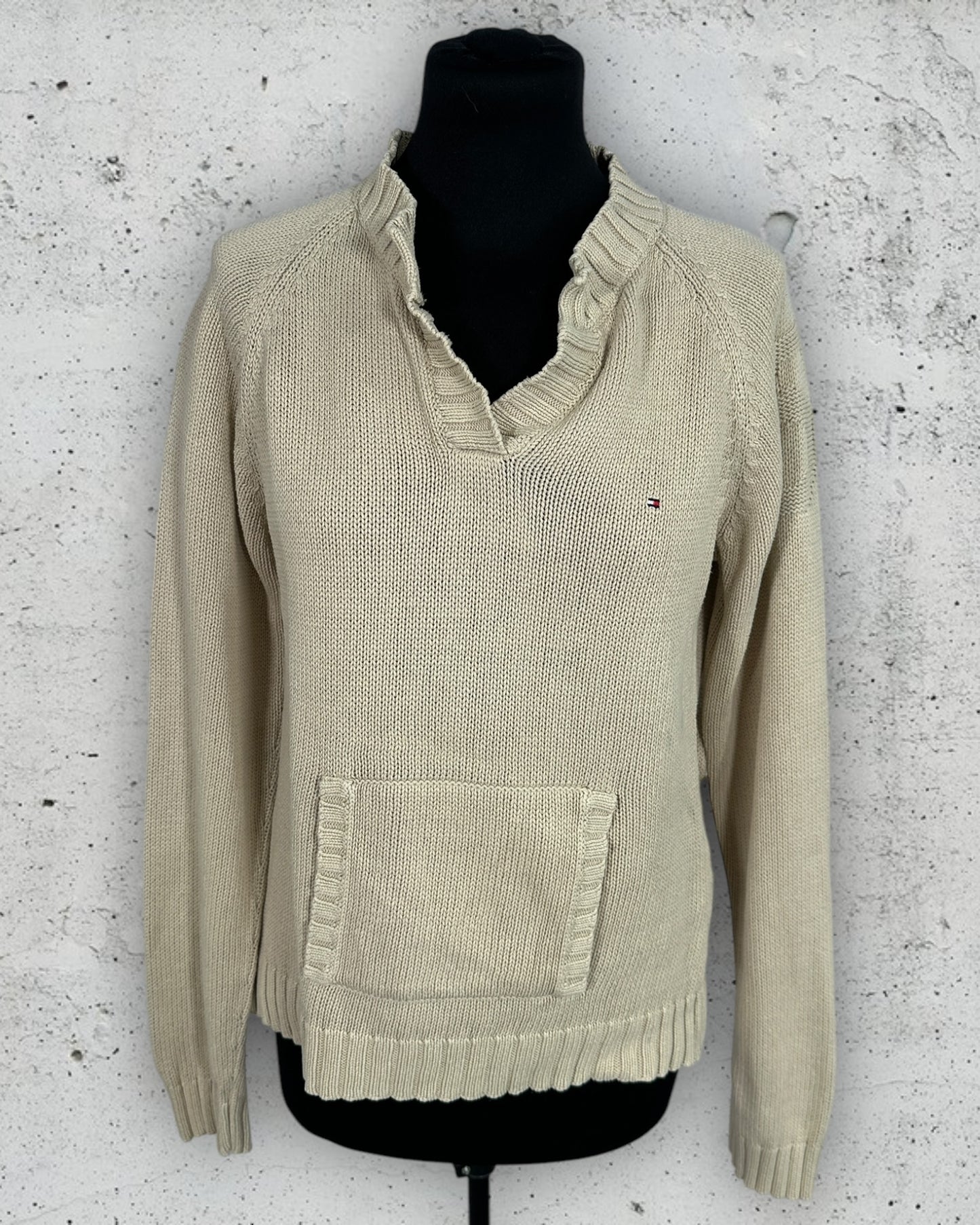 Pull Torsadé Col V Tommy Hilfiger ( M / 38 / 10 )