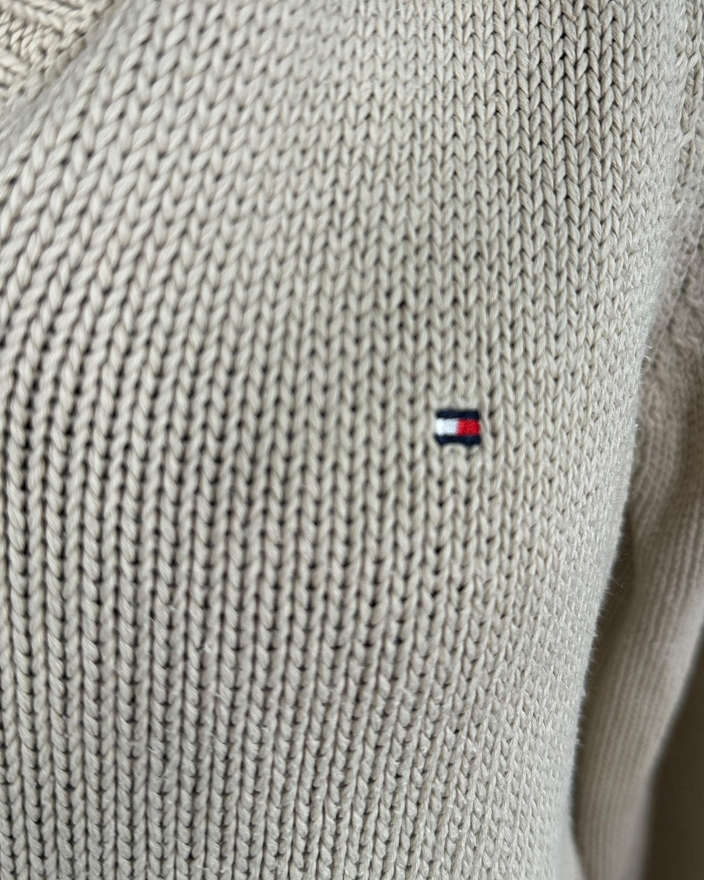 Pull Torsadé Col V Tommy Hilfiger ( M / 38 / 10 )