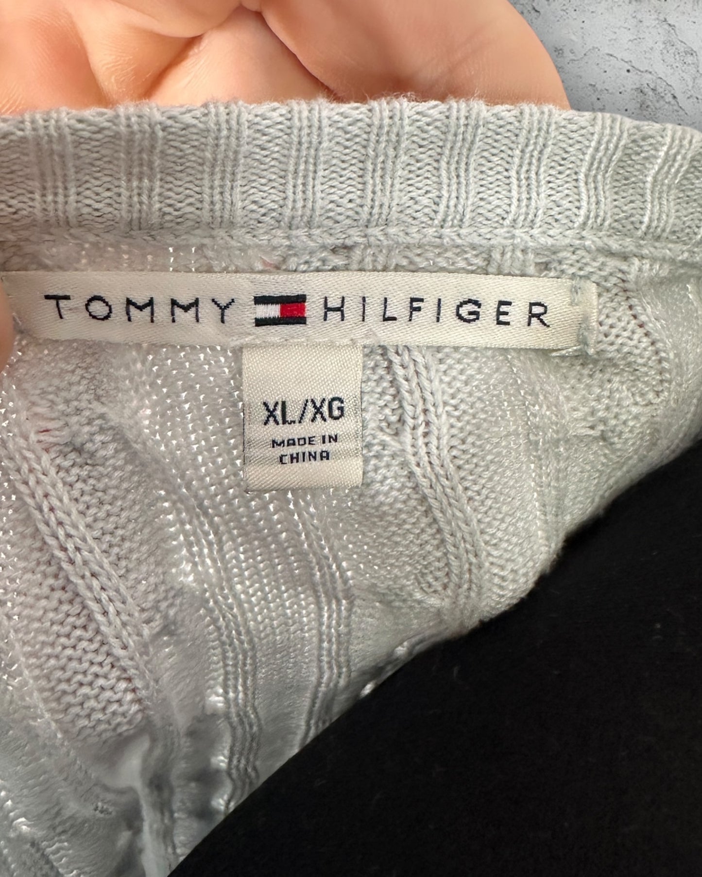 Pull Torsadé Tommy Hilfiger ( XL / 42 / 14 )
