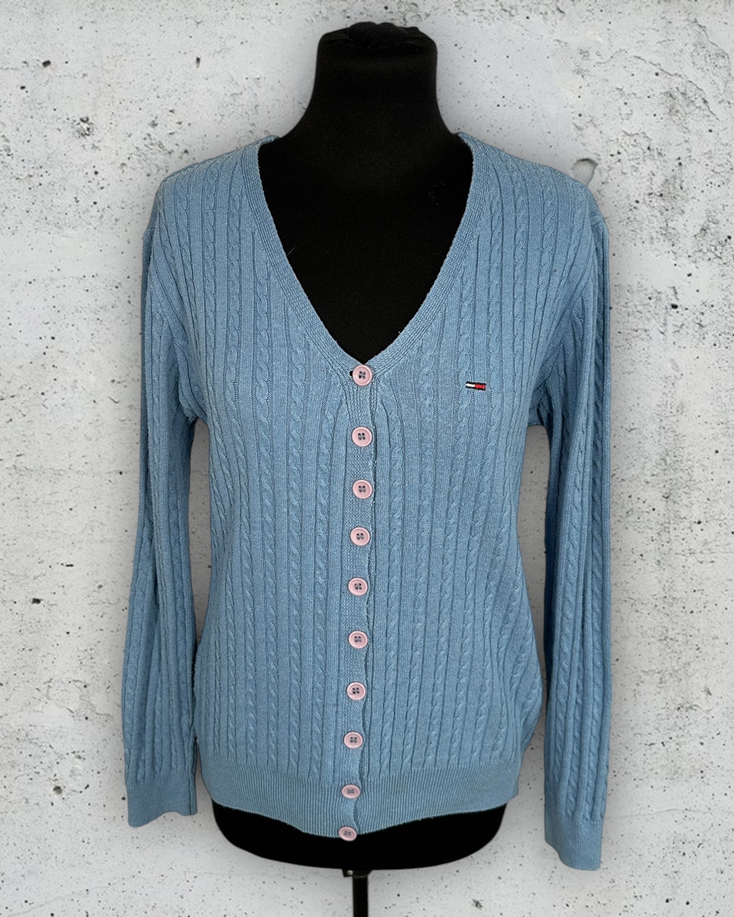 Cardigan Torsadé Tommy Hilfiger ( L / 40 / 12 )