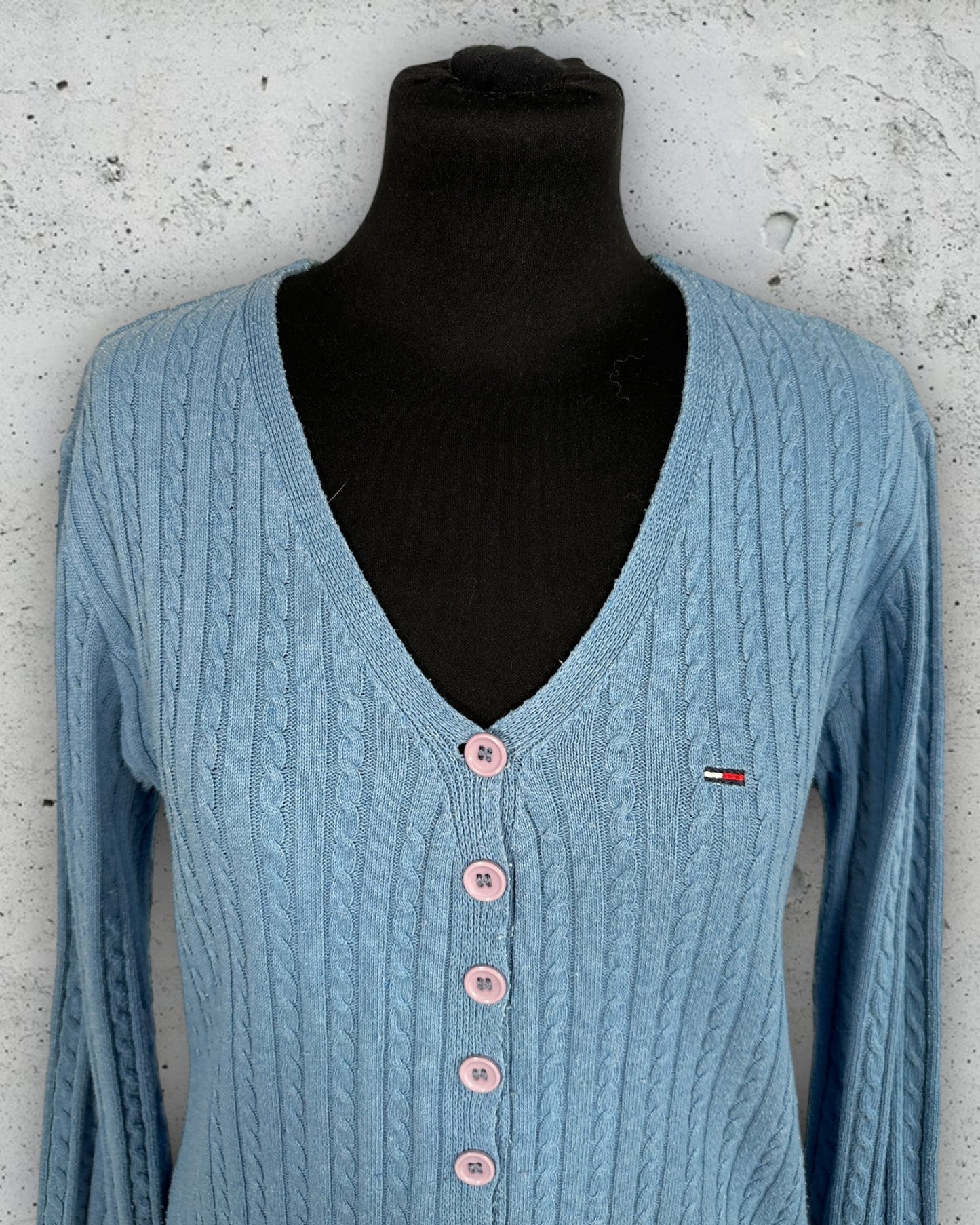 Cardigan Torsadé Tommy Hilfiger ( L / 40 / 12 )