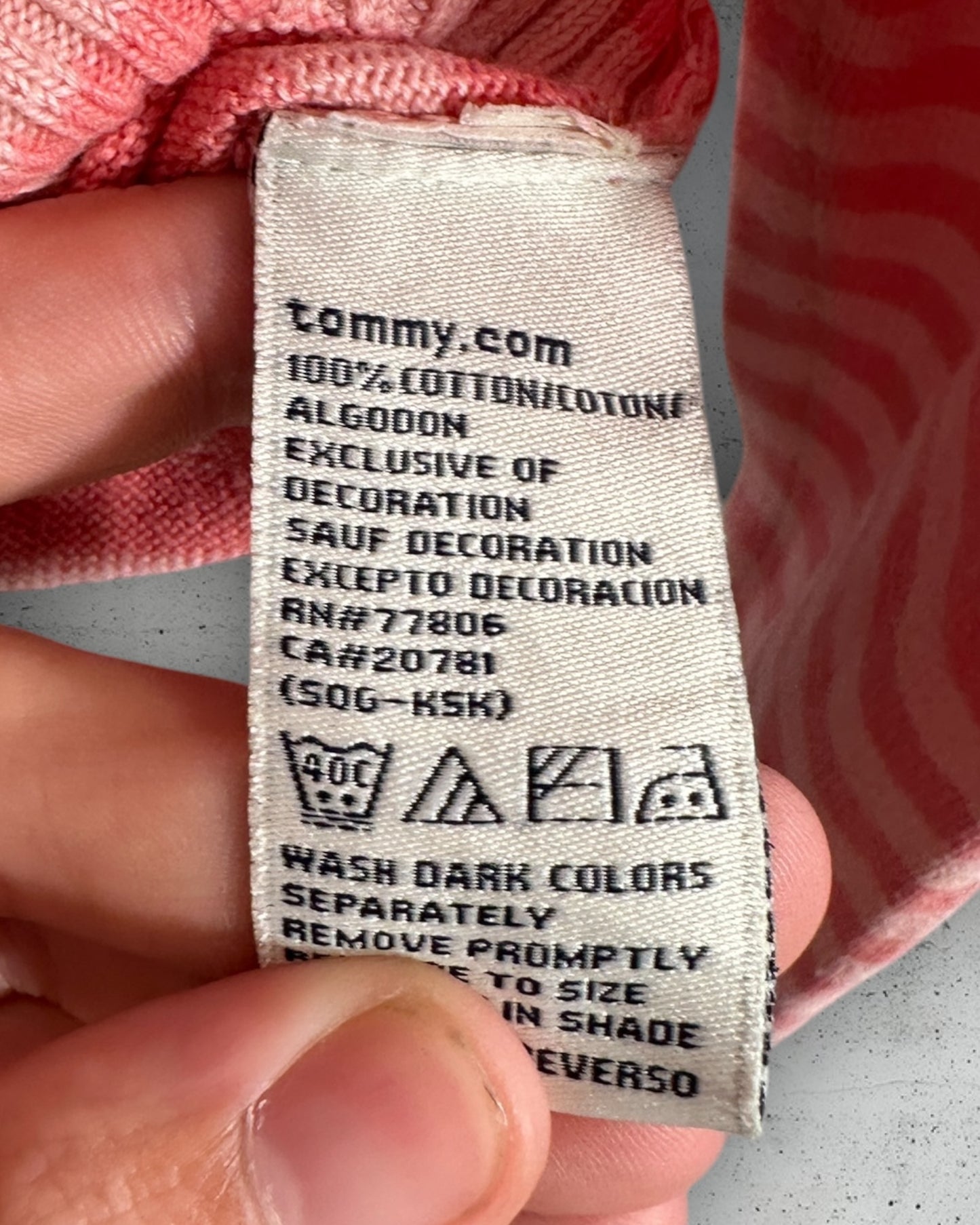 Pull Col V Tommy Hilfiger ( L / 40 / 12 )