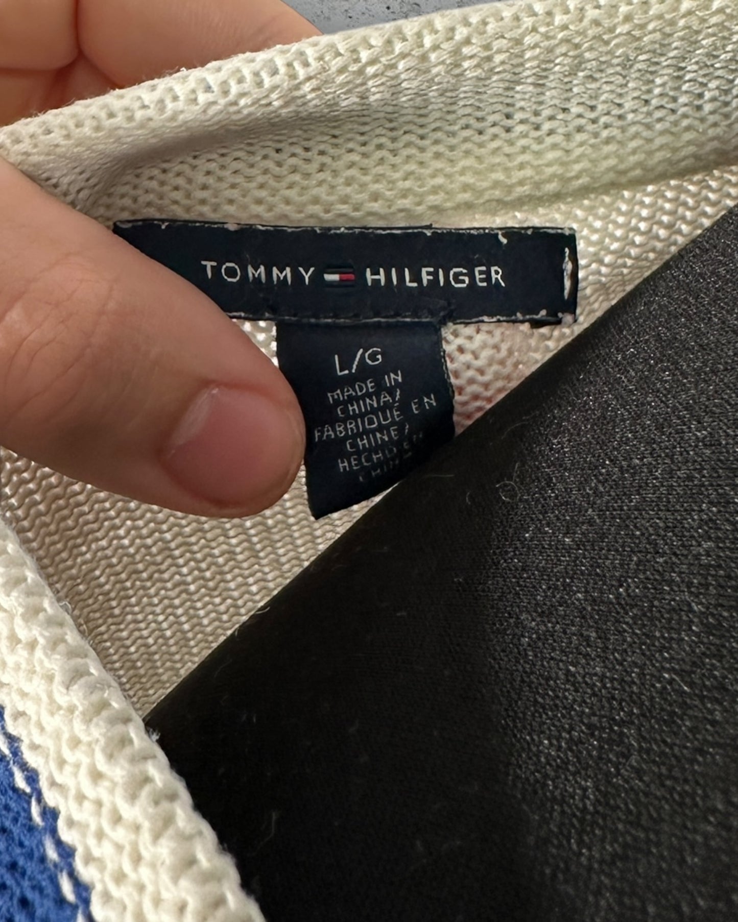 Pull Col V Tommy Hilfiger ( L / 40 / 12 )