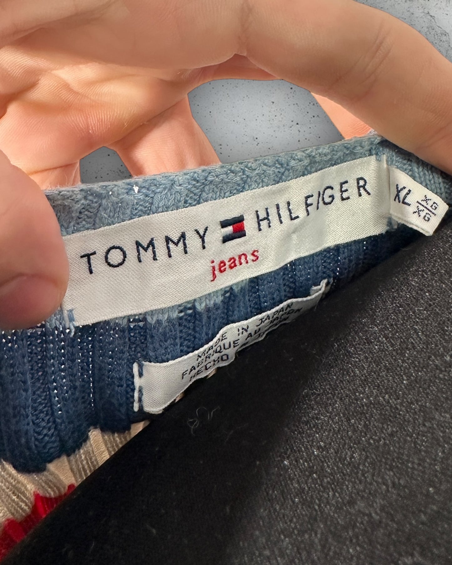 Pull Col V Tommy Hilfiger ( XL / 42 / 14 )