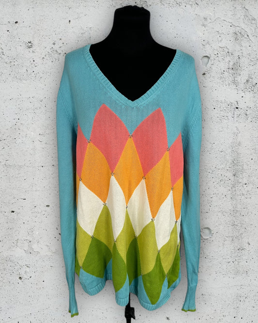 Pull Col V Tommy Hilfiger ( XXL / 44 / 16 )