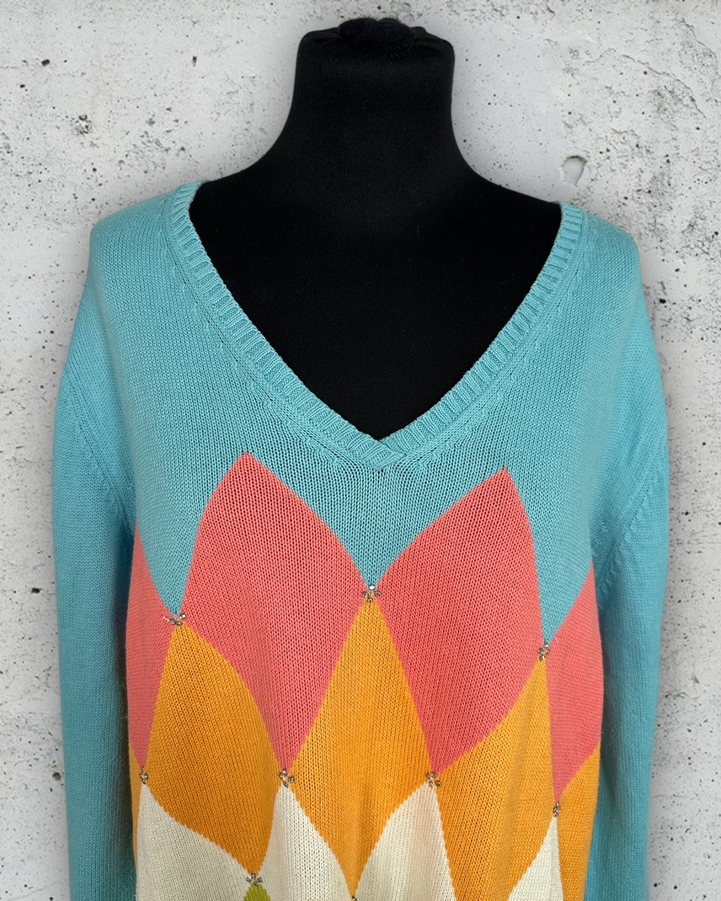 Pull Col V Tommy Hilfiger ( XXL / 44 / 16 )