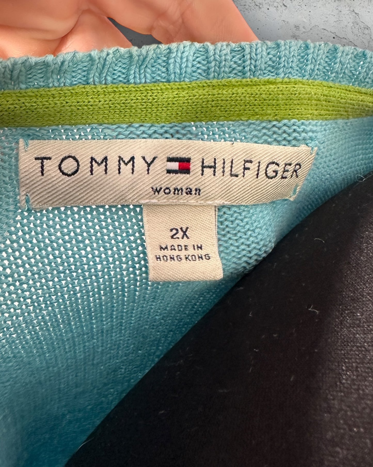 Pull Col V Tommy Hilfiger ( XXL / 44 / 16 )