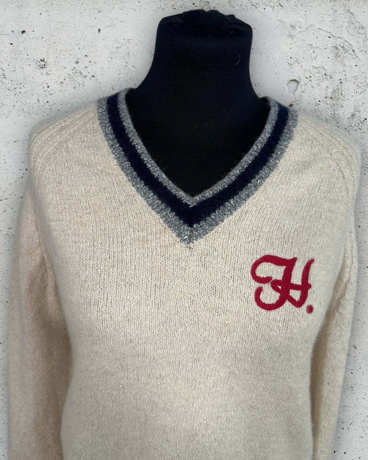 Pull Col V Tommy Hilfiger ( S / 36 / 8 )