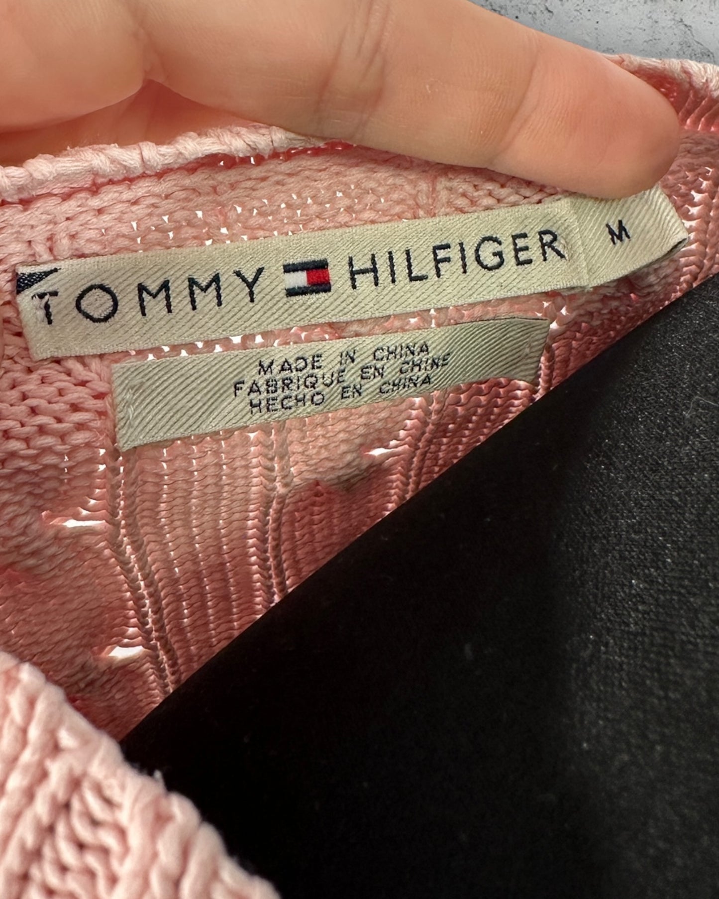 Pull Torsadé Tommy Hilfiger ( M / 38 / 10 )