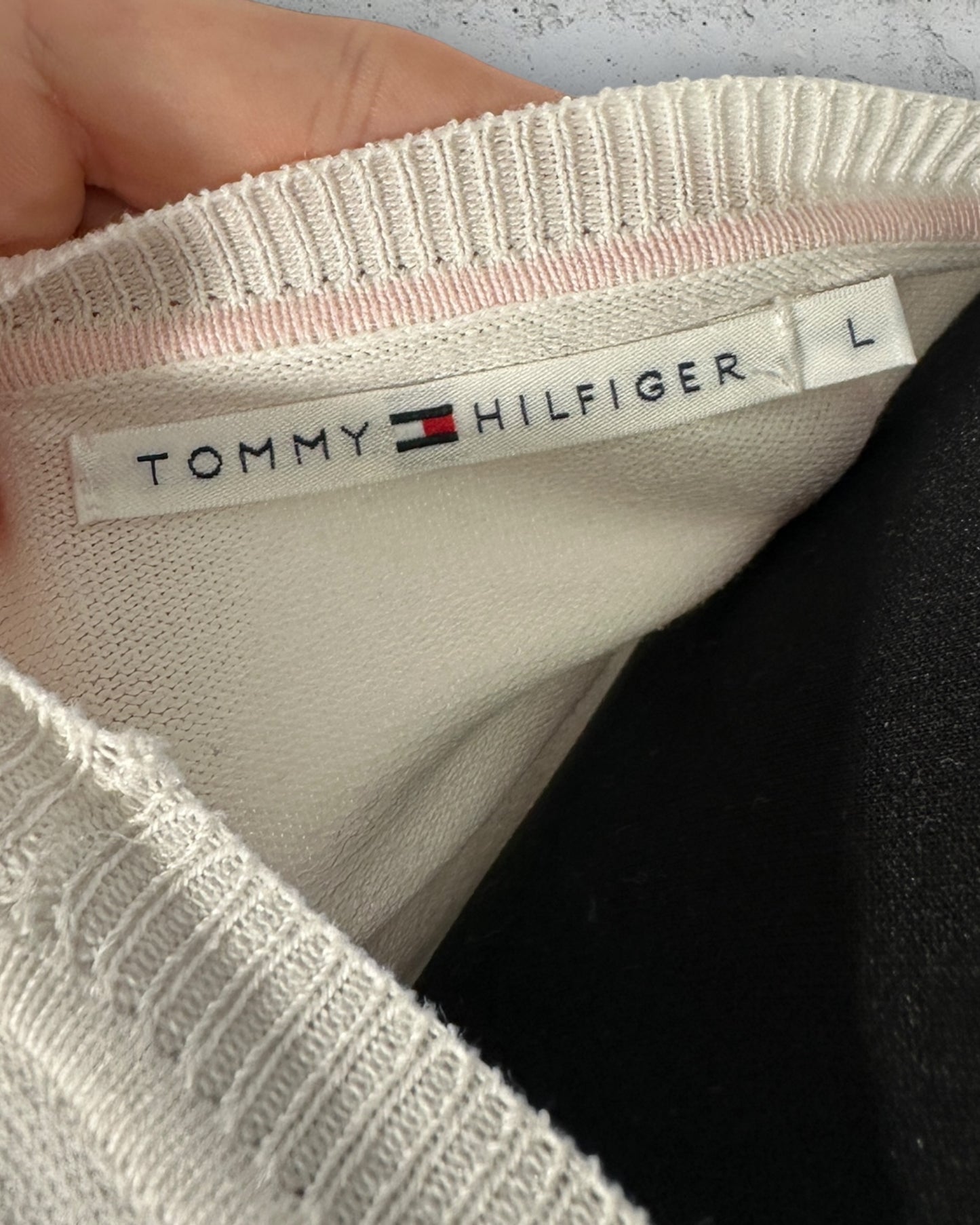 Pull Col V Tommy Hilfiger ( L / 40 / 12 )
