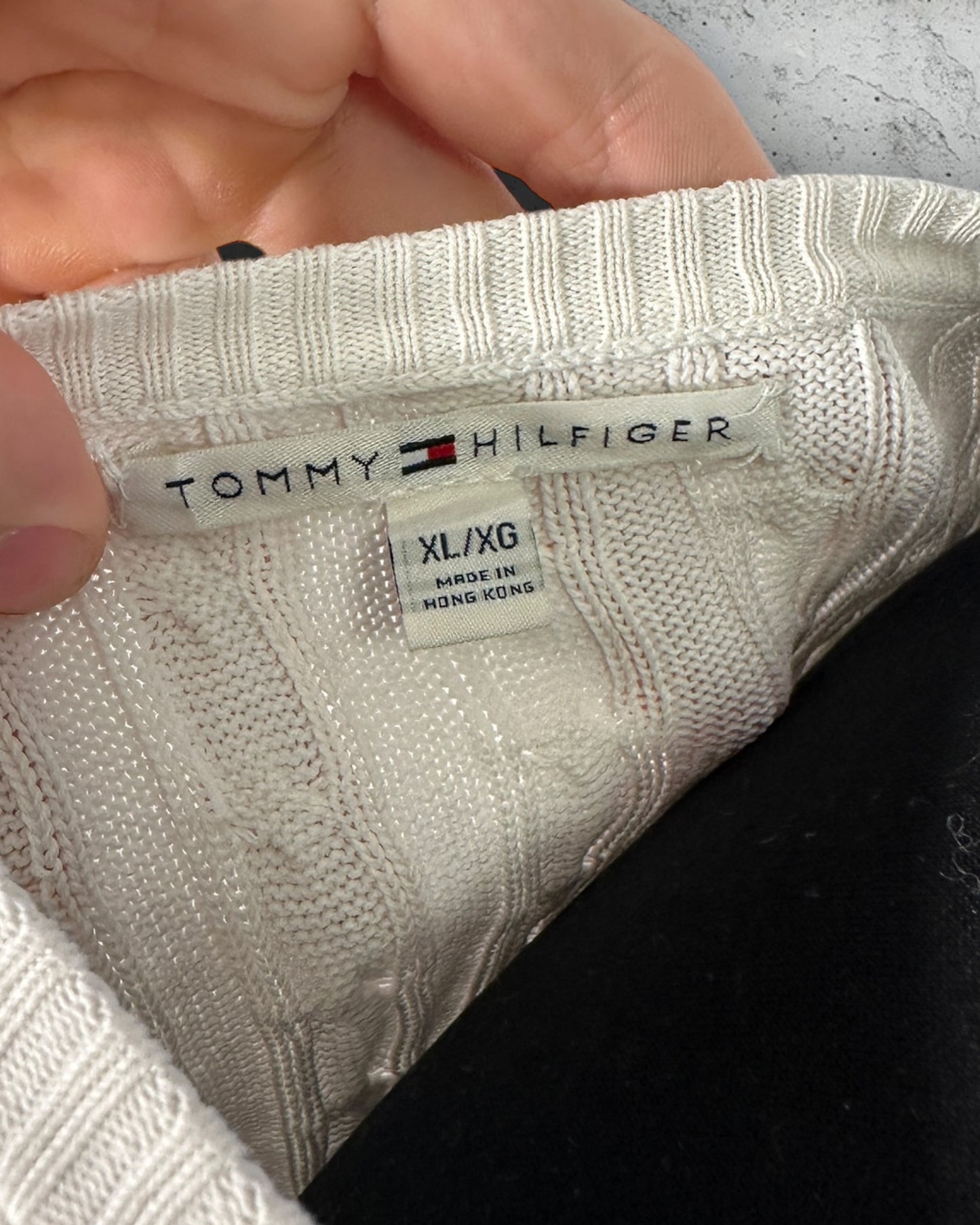 T-Shirt Torsadé Tommy Hilfiger ( XL / 42 / 14 )