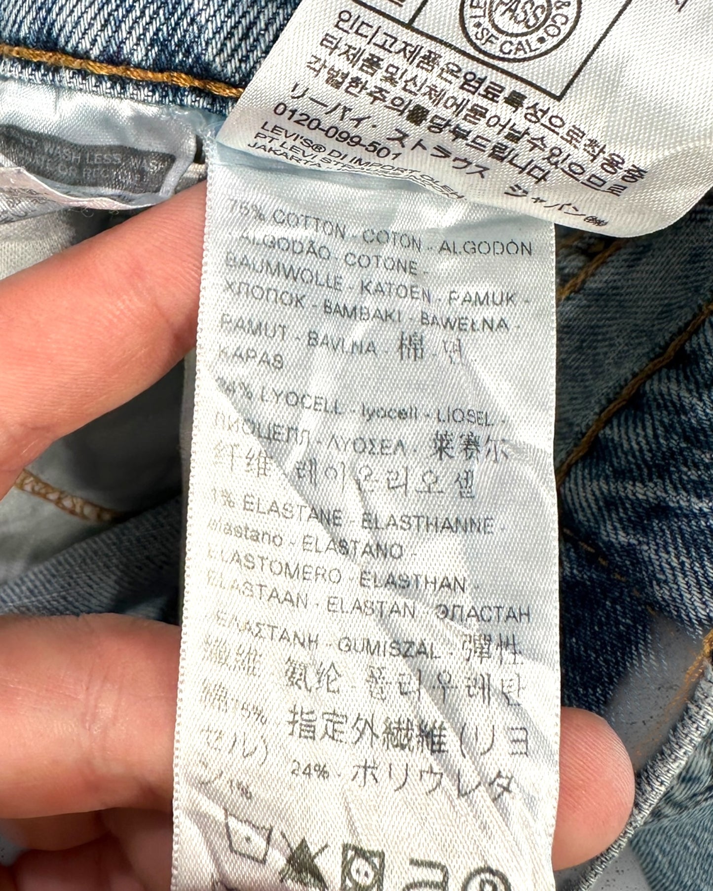 Jean Levi's 502 W36 L34 ( L / US 36 / FR 44-46 )