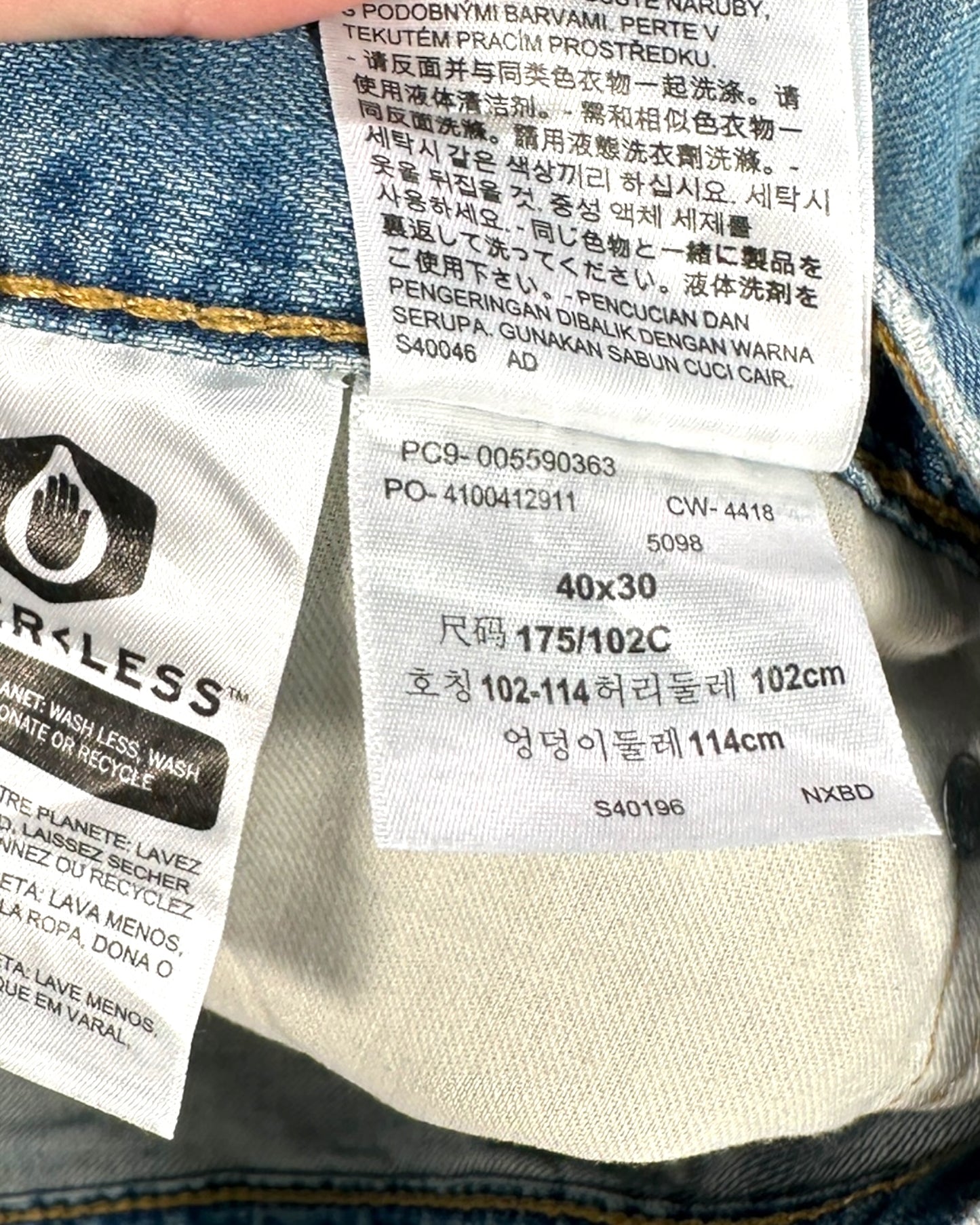 Jean Levi's 559 W40 L30 ( XL / US 40 / FR 50 )
