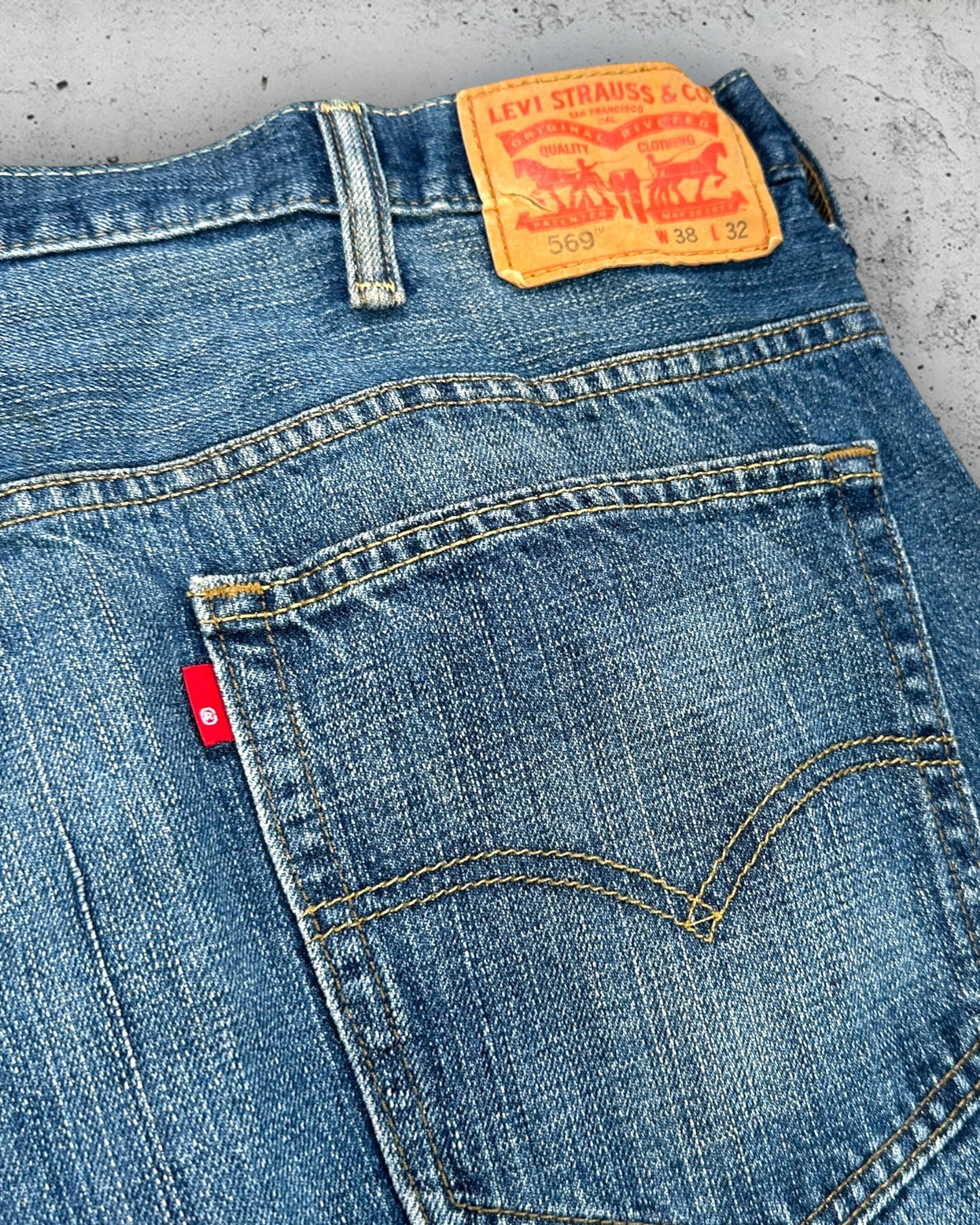 Jean Levi's 569 W38 L32 ( XL / US 38 / FR 48 )