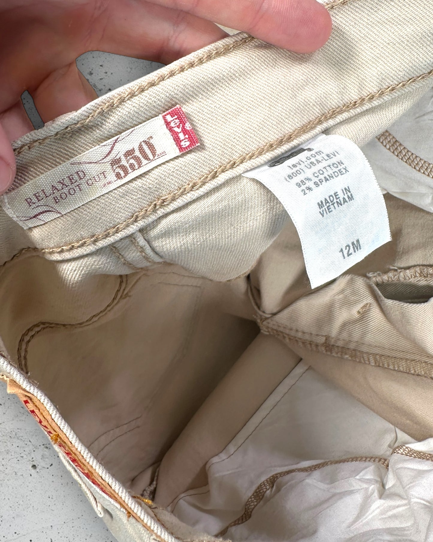 Jean Levi's 550 Relaxed Bootcut W31 L32 (12M) ( S / US 31 / FR 38-40 )