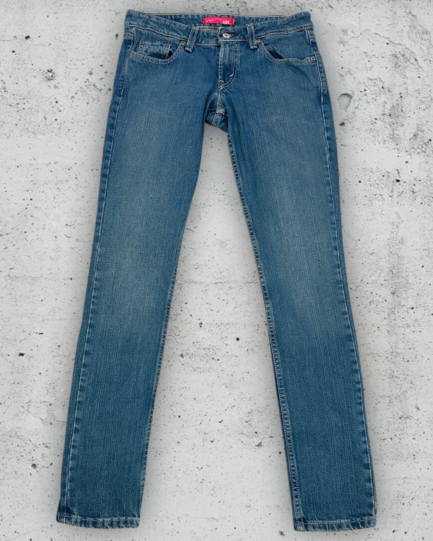 Jean Levi's 524 Too Superlow Skinny W27 L32 (5M) ( S / US 27 / FR 36 )