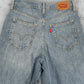 Jean Levi's 505 High Waisted Straight W27 L29 ( S / US 27 / FR 36 )