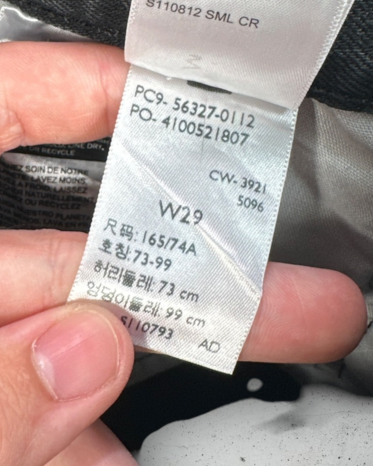 Short Levi's 501 W29 ( S / US 29 / FR 36-38 )