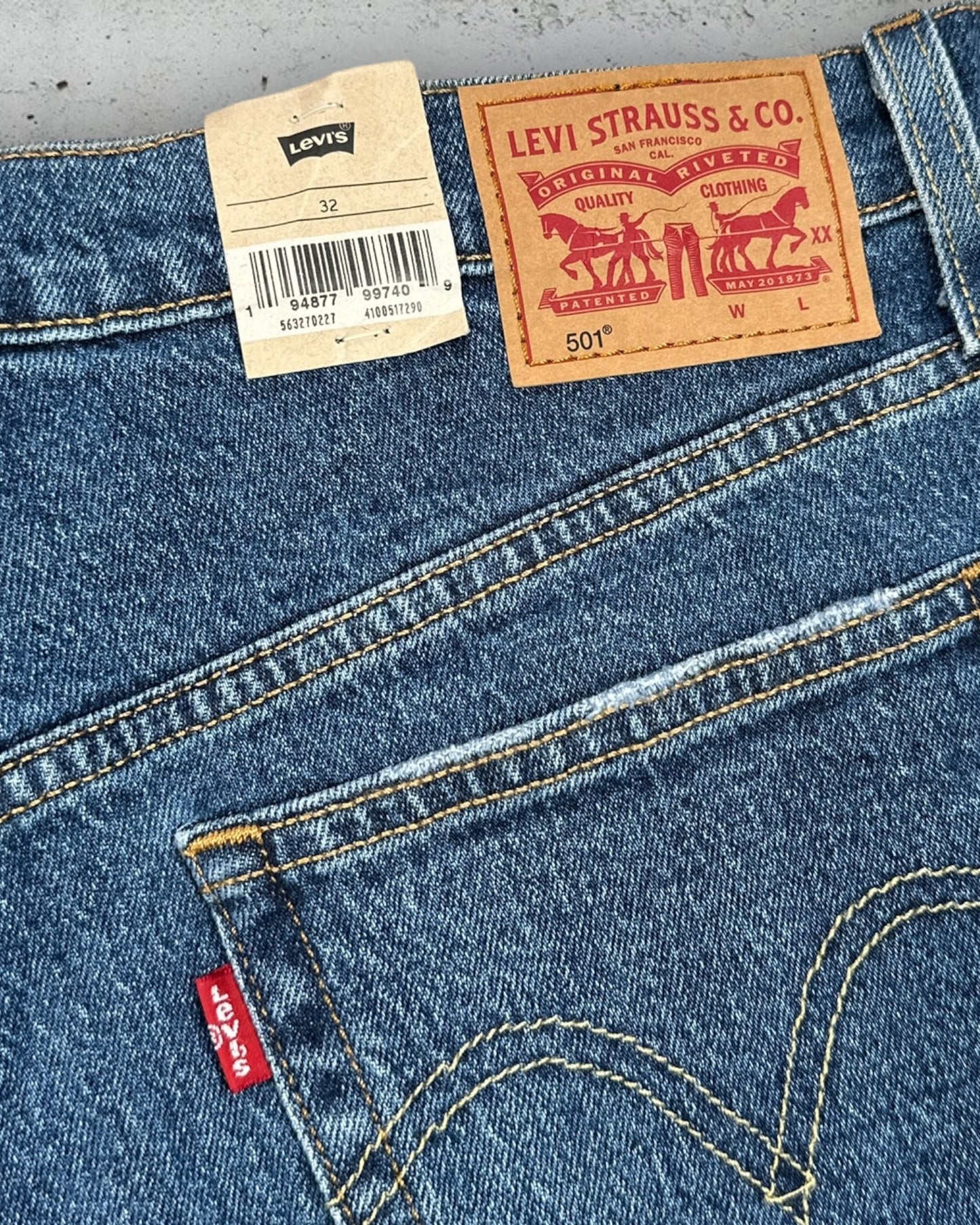 Short Levi's 501 W32 ( M / US 32 / FR 40 )