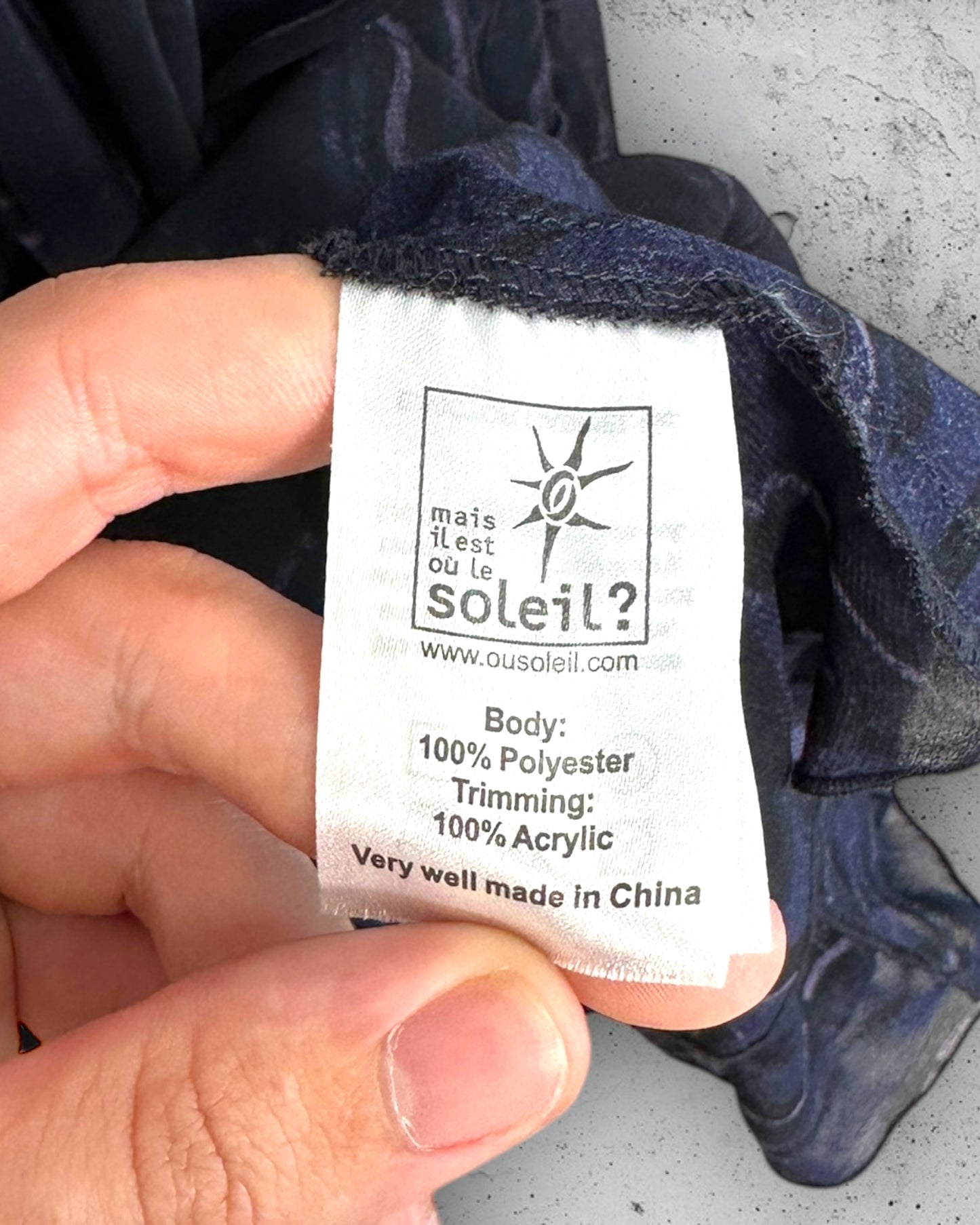 Robe Mais Il Est Où Le Soleil ? ( L / 40 / 12 )