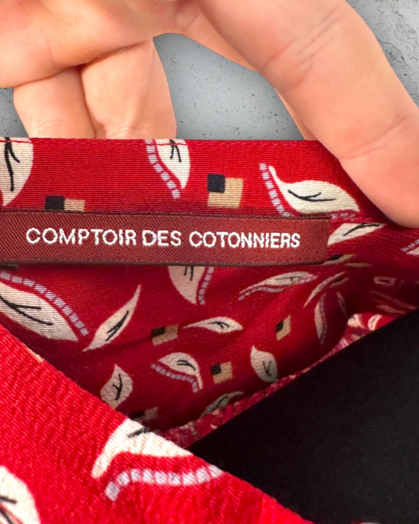 Blouse Comptoir Des Cotonniers "Gaela" ( S / 36 / 8 )