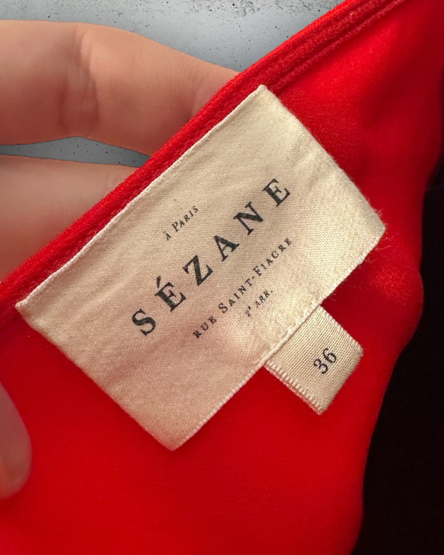 Robe Portefeuille Sézane ( S / 36 / 8 )