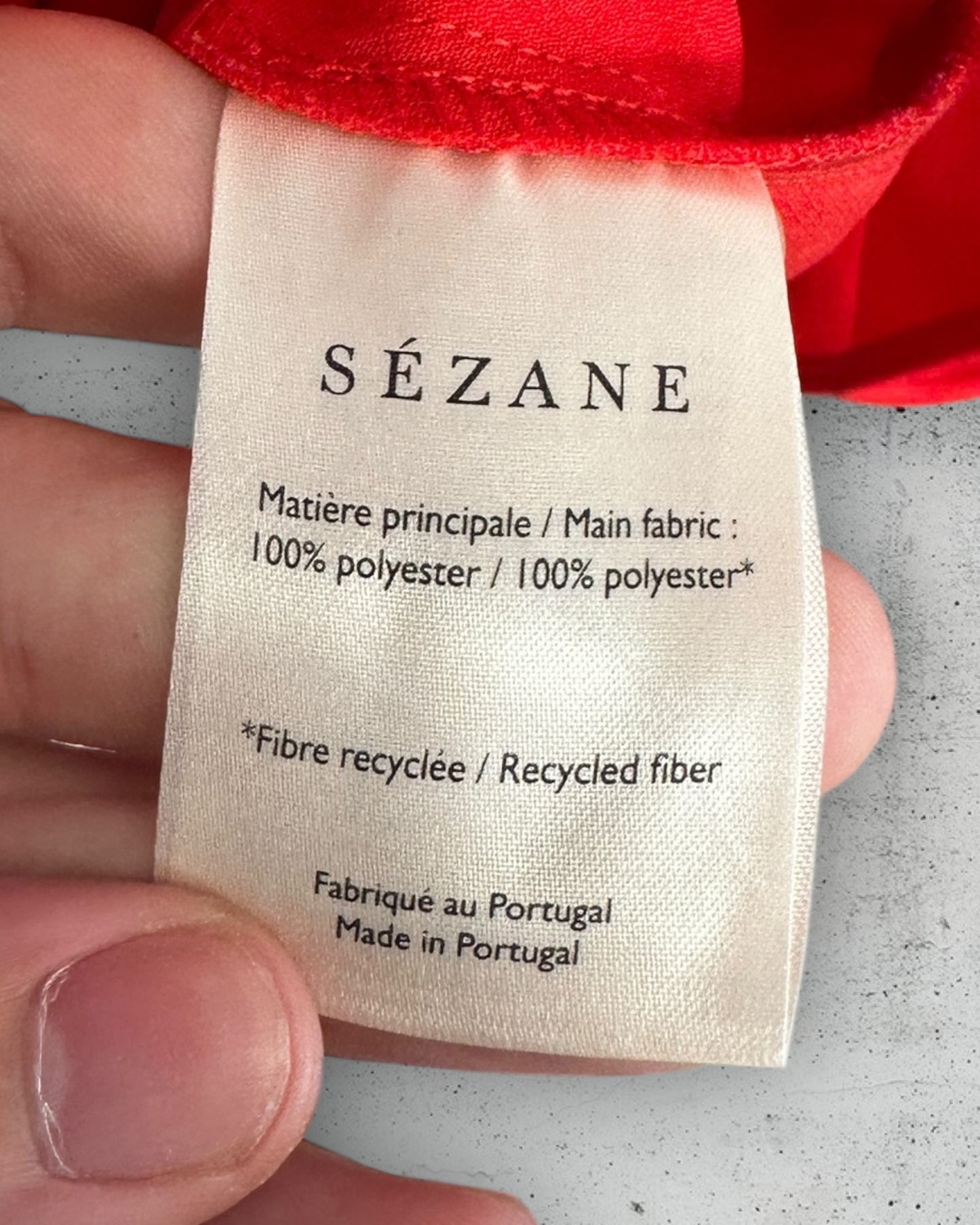 Robe Portefeuille Sézane ( S / 36 / 8 )
