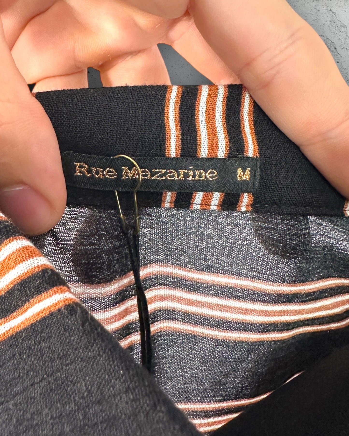 Robe Chemise Rue Mazarine "Nartine" ( M / 38 / 10 )