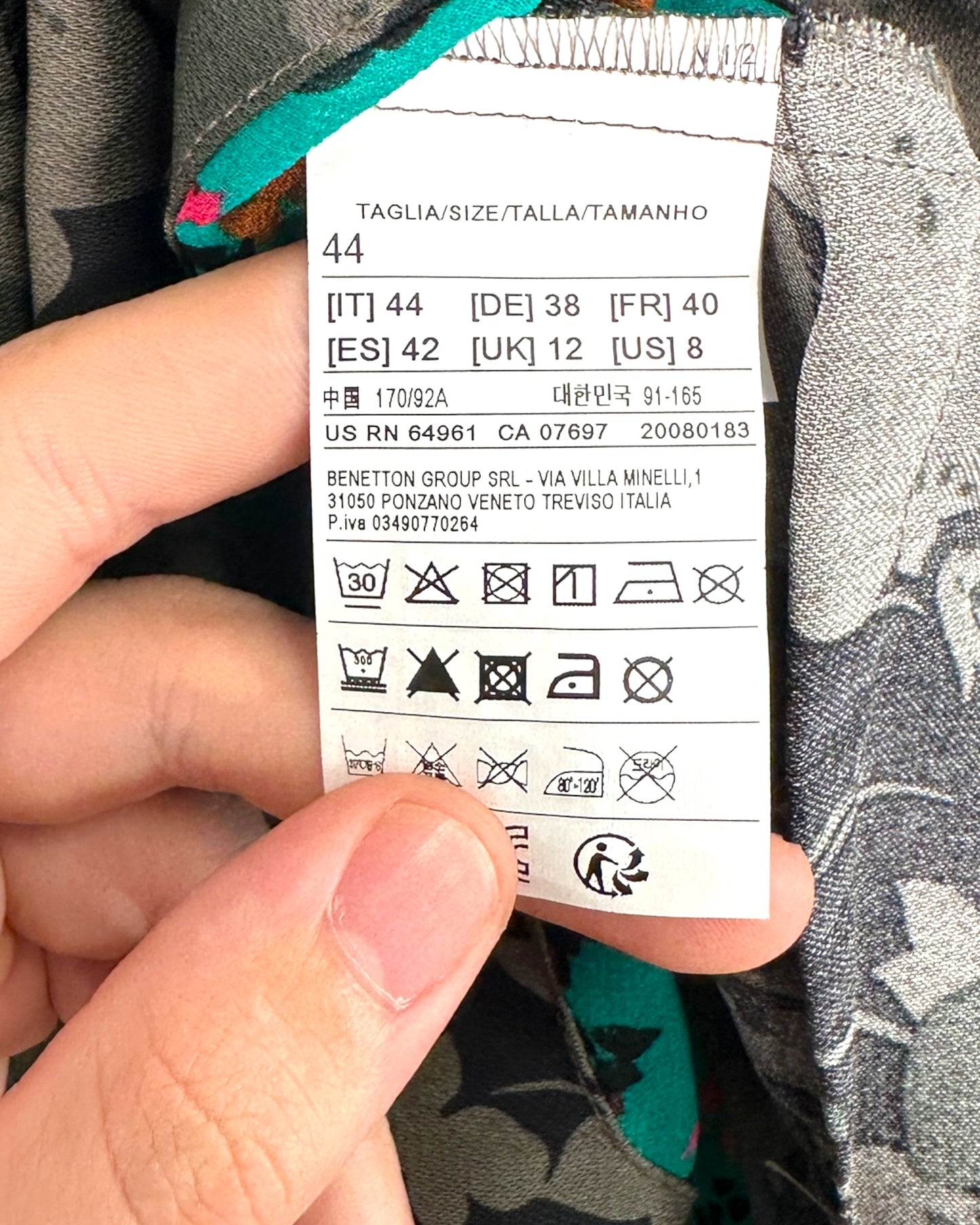 Robe Sisley ( L / 40 / 12 )