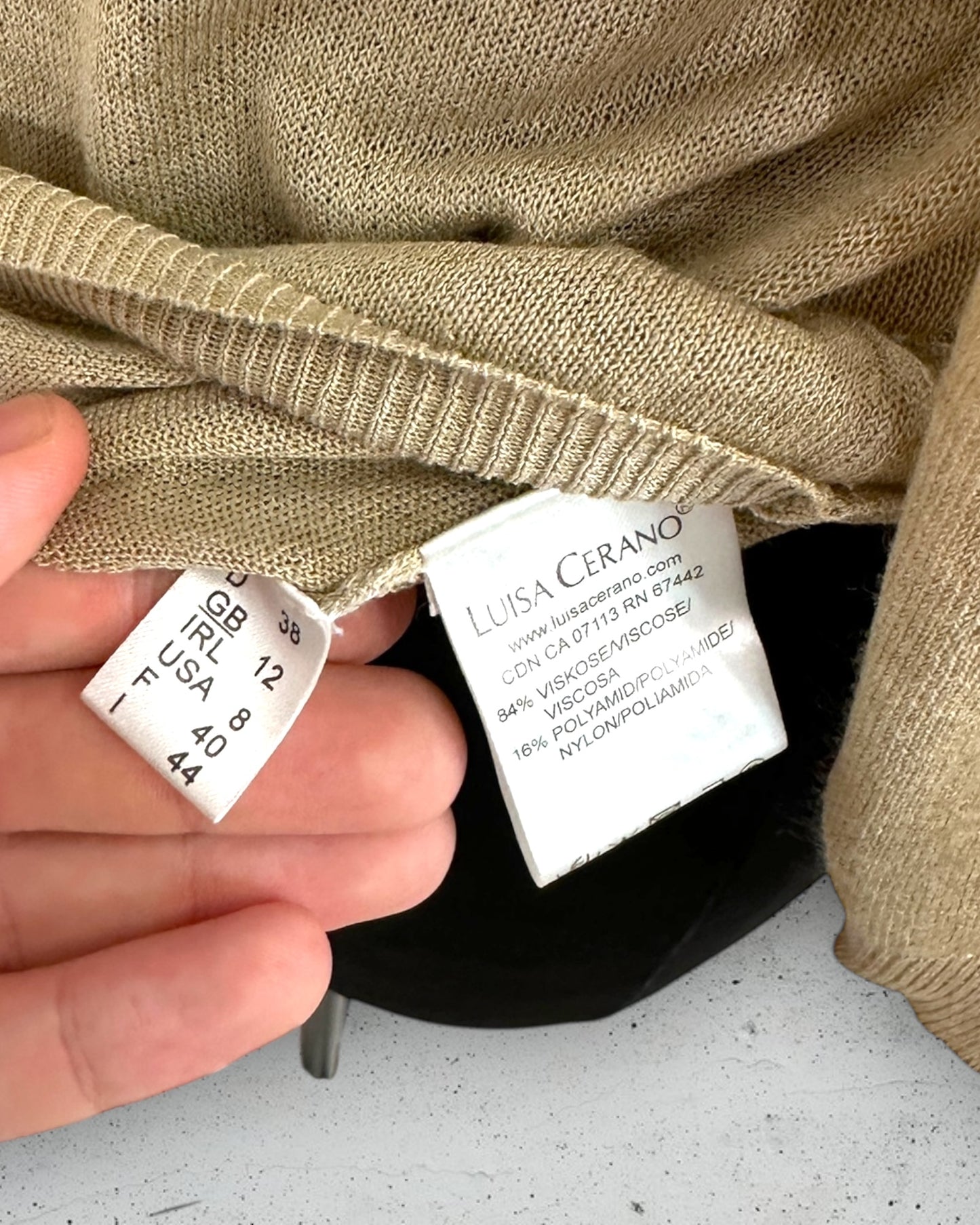 Cardigan Luisa Cerana ( L / 40 / 12 )