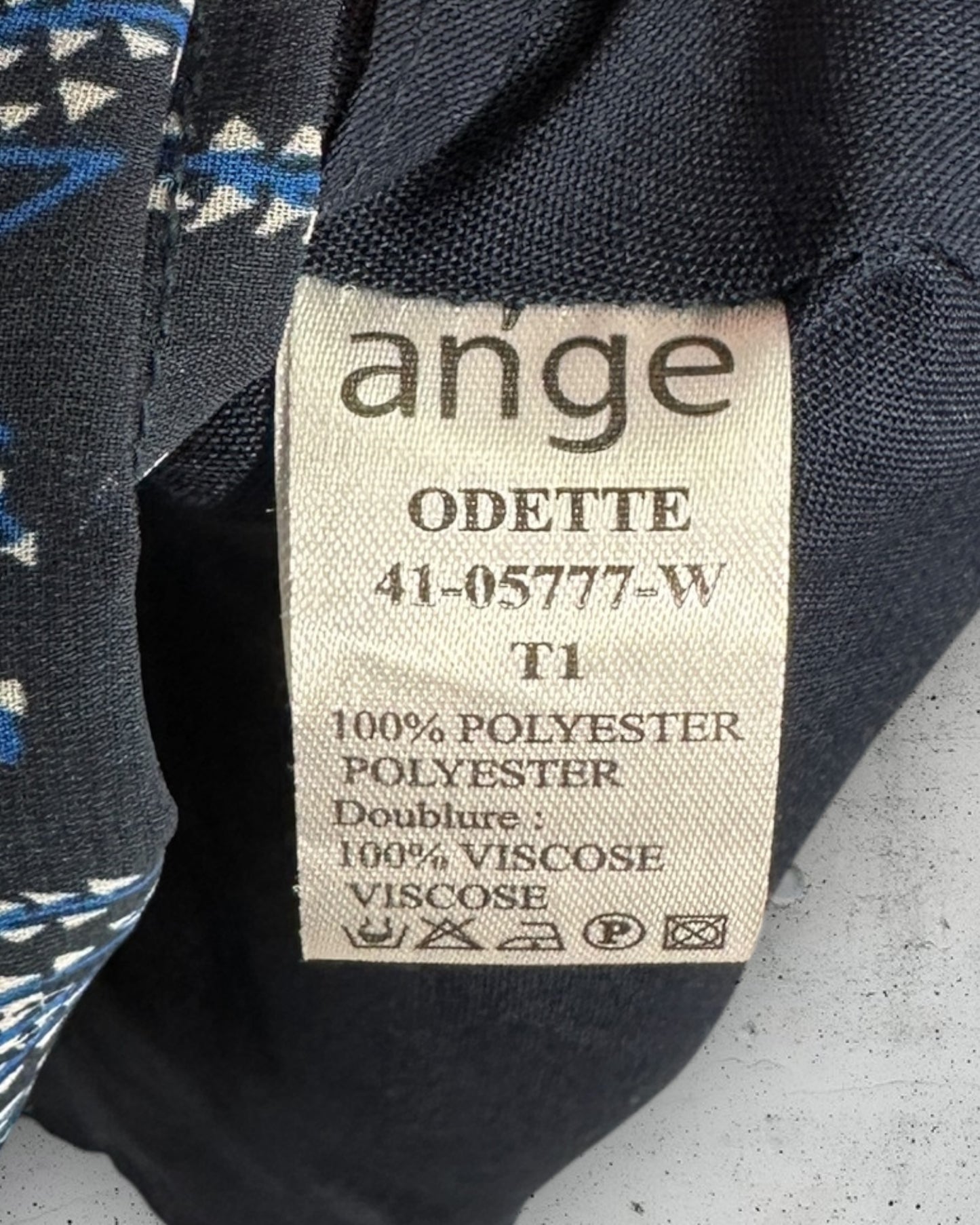 Robe An'Ge "Odette" ( S / 36 / 8 )