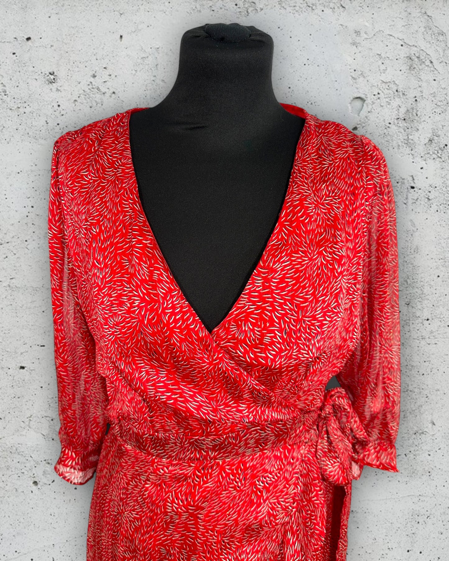 Robe Portefeuille Vintage Dressing ( S / 36 / 8 ) ( M / 38 / 10 )