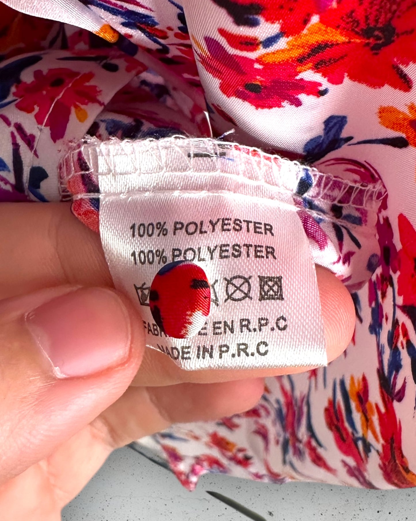 Chemisier Peace N'Love ( M / 38 / 10 )( L / 40 / 12 )