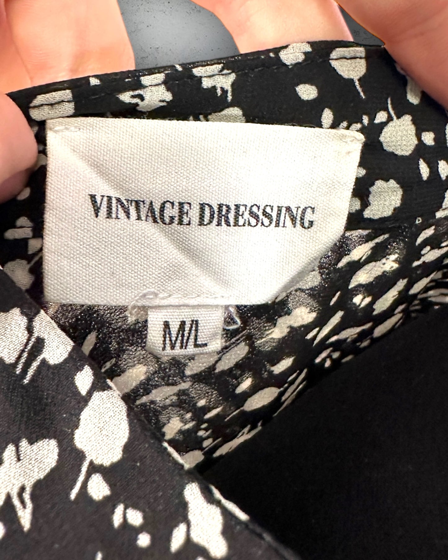 Chemisier Vintage Dressing ( M / 38 / 10 ) ( L / 40 / 12 )