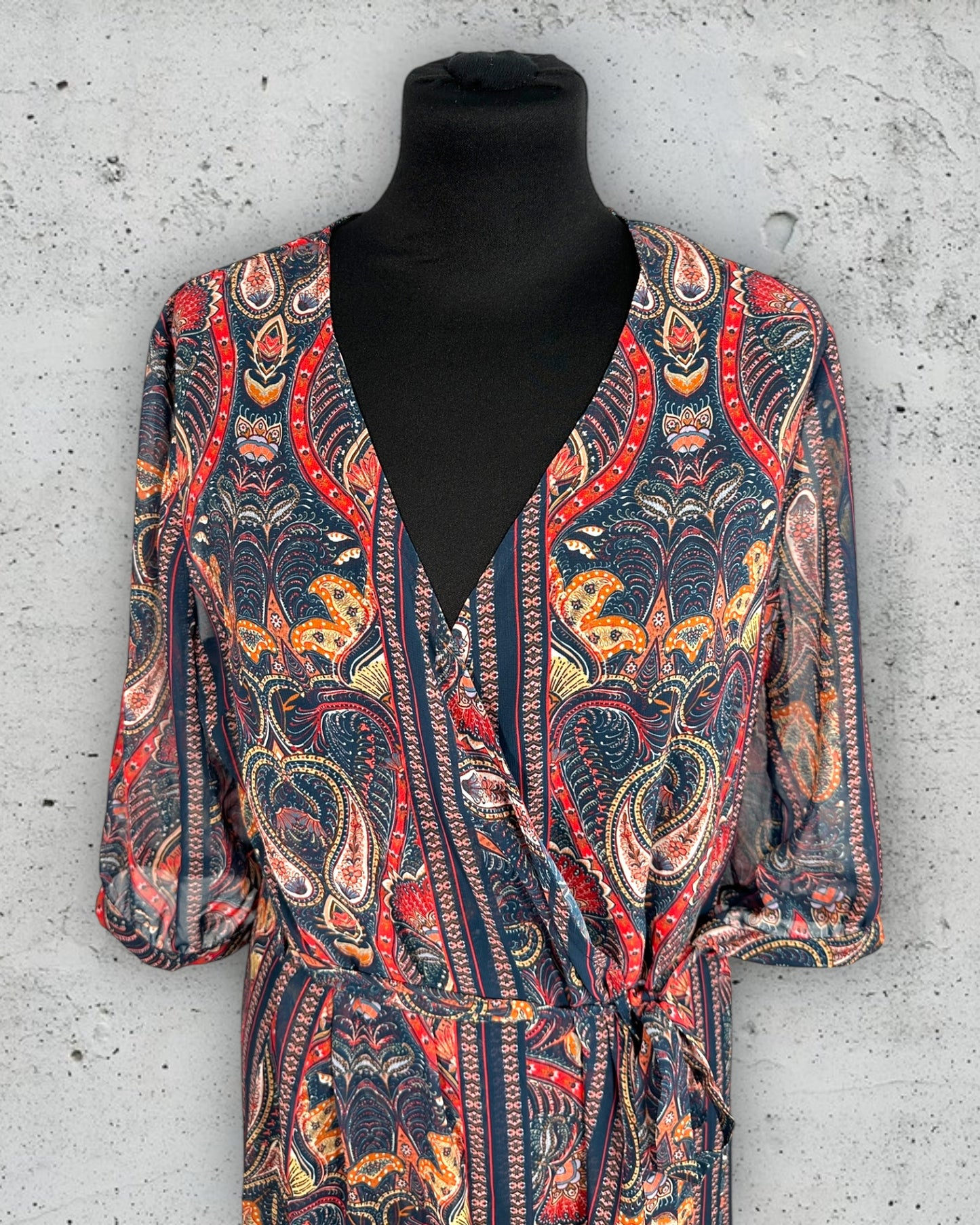 Robe Portefeuille Elora "19Salsa" ( S / 36 / 8 )