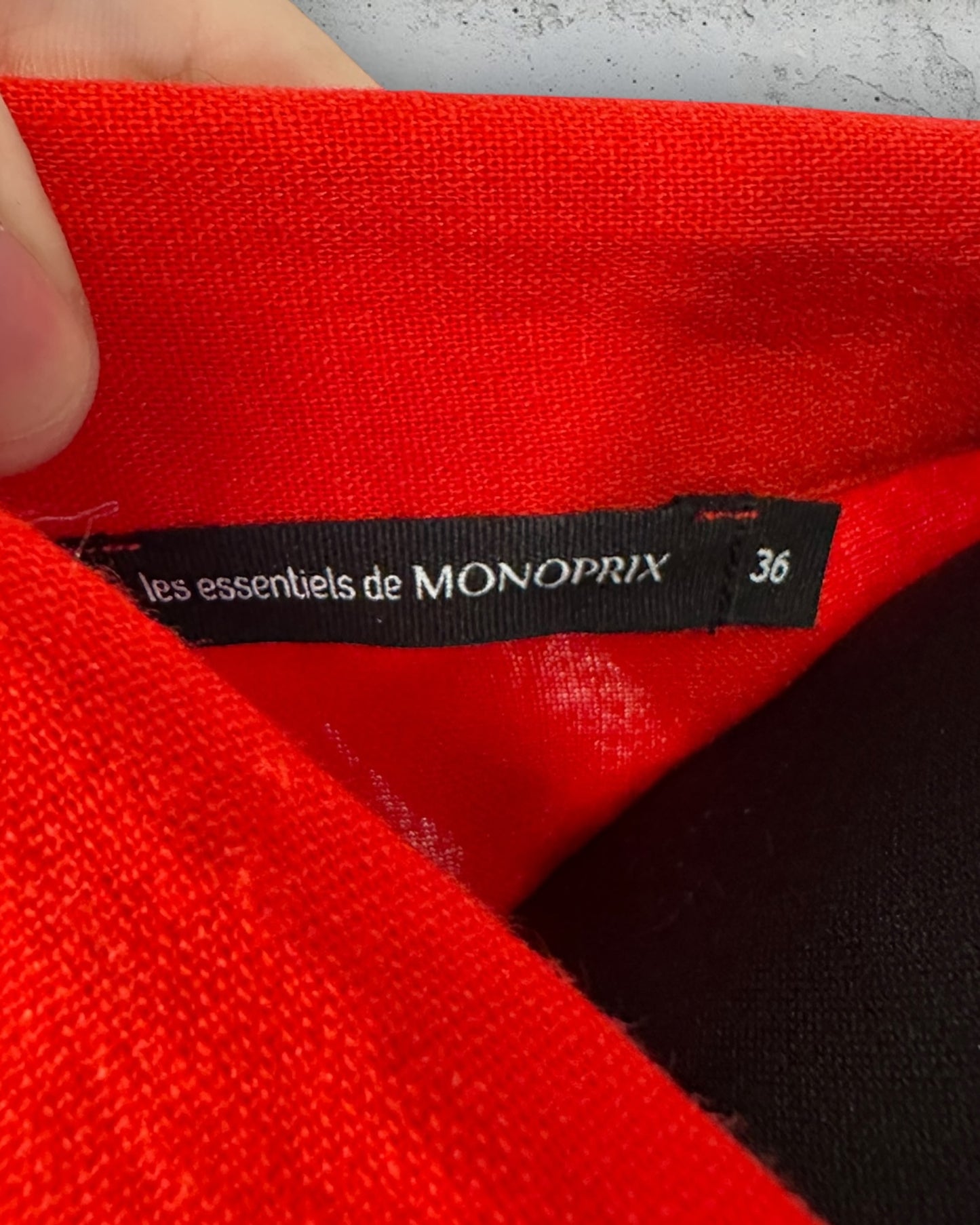 Robe Chemise Monoprix ( S / 36 / 8 )