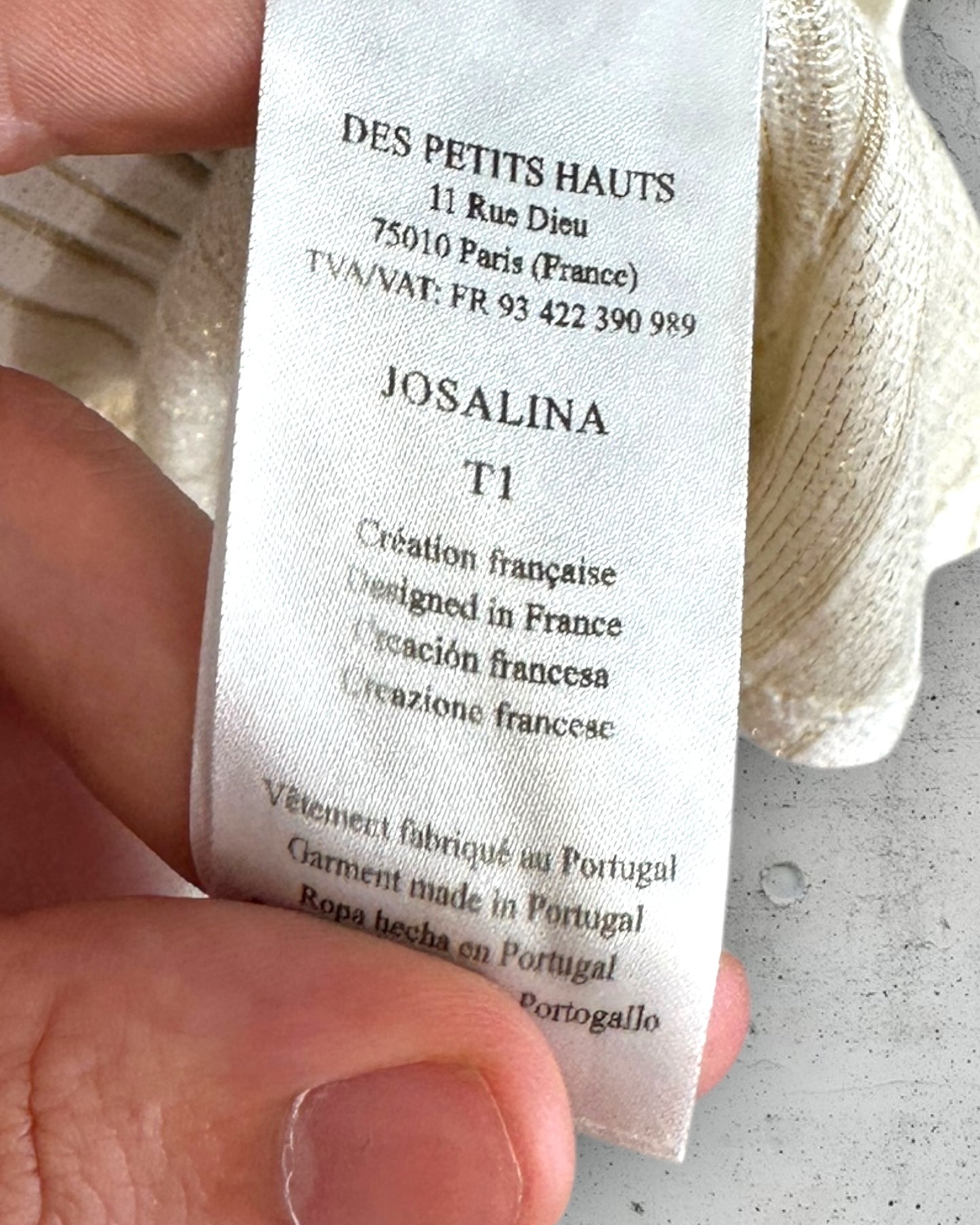 Robe Des Petits Hauts "Josalina" ( S / 36 / 8 )