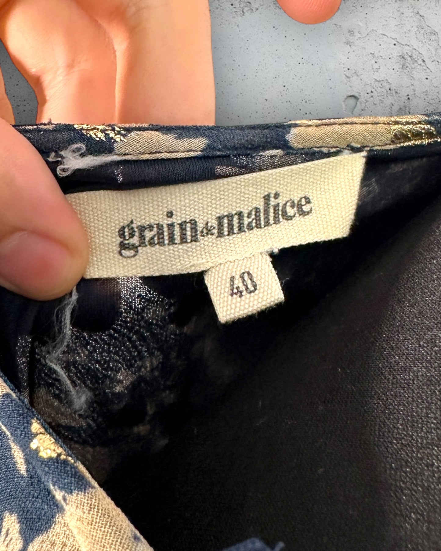 Robe Grain de Malice ( L / 40 / 12 )