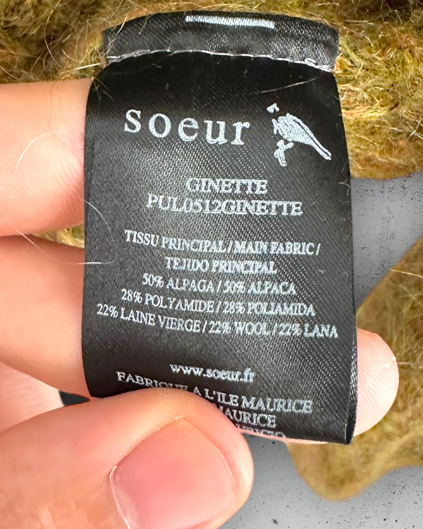 Pull Soeur "Ginette" ( S / 36 / 8 )