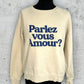 Pull Sézane "Parlez Vous Amour" ( XS / 34 / 6 )